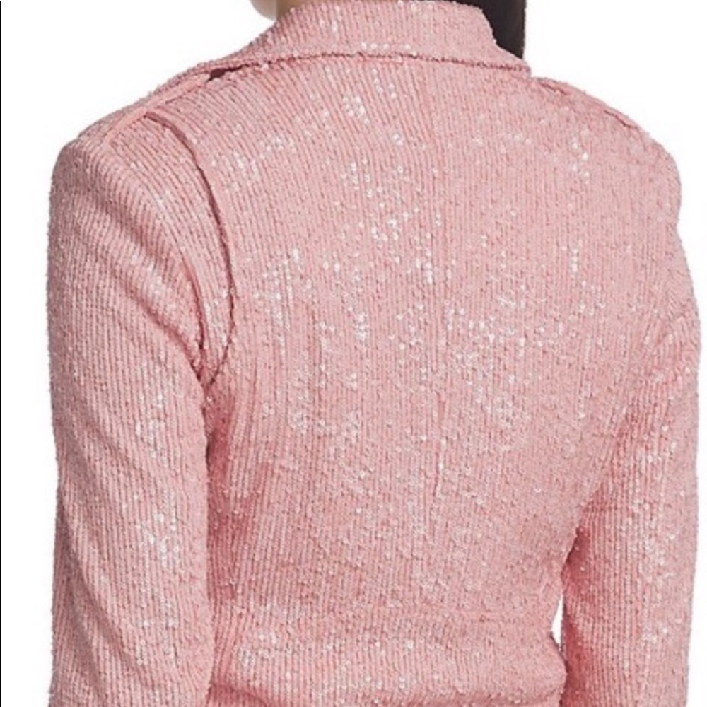 Generation Love Whitney moto jacket - pink XS removed tags too quickly - Picture 4 of 5